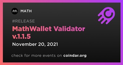 MathWallet Validator v.1.1.5
