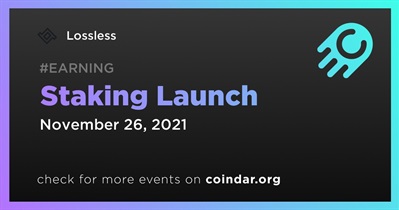Staking Launch
