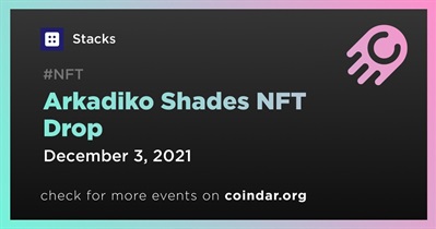 Arkadiko Shades NFT Drop
