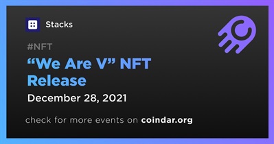“We Are V” NFT Release