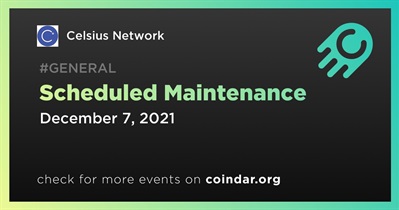 Scheduled Maintenance