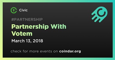 Partnership With Votem