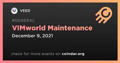 VIMworld Maintenance