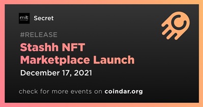 Stashh NFT Marketplace Launch