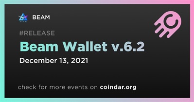 Beam Wallet v.6.2