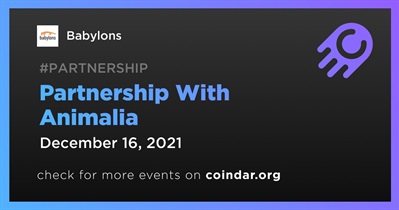 Partnership With Animalia