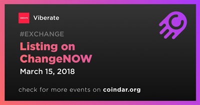 Listing on  ChangeNOW