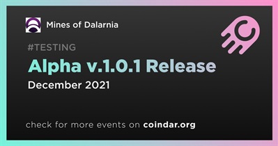 Alpha v.1.0.1 Release