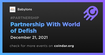 Partnership With World of Defish