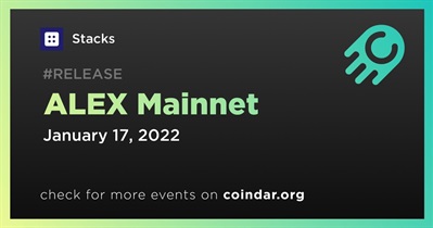 ALEX Mainnet