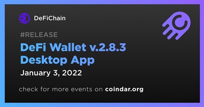 DeFi Wallet v.2.8.3 Desktop App