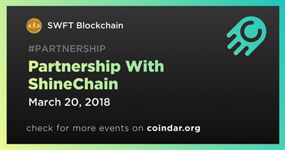 Partnership With ShineChain
