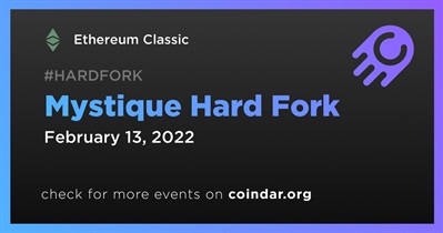 Mystique Hard Fork