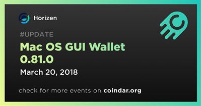 Mac OS GUI Wallet 0.81.0