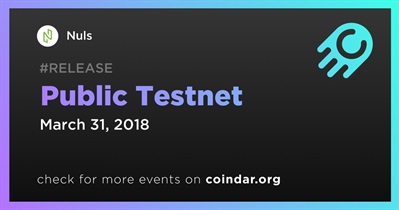 Public Testnet