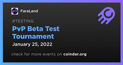 PvP Beta Test Tournament