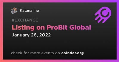 Listing on ProBit Global