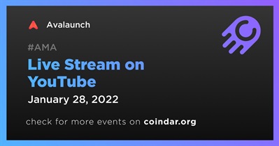 Live Stream on YouTube