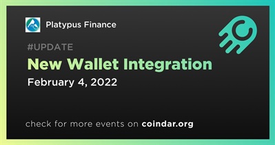 New Wallet Integration