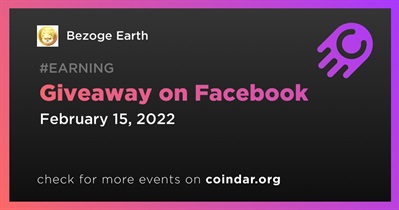 Giveaway on Facebook