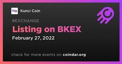 Listing on BKEX