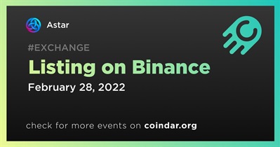 Listing on Binance