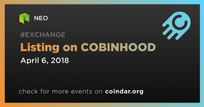 Listing on COBINHOOD
