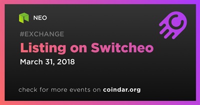 Listing on Switcheo