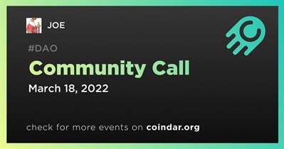 Community Call