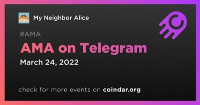 AMA on Telegram