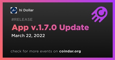 App v.1.7.0 Update