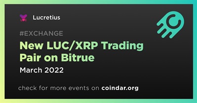New LUC/XRP Trading Pair on Bitrue