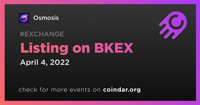 Listing on BKEX