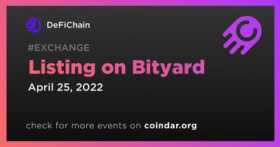 Listing on Bityard