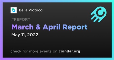 March & April Report