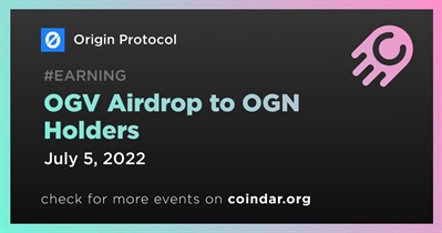 OGV Airdrop to OGN Holders