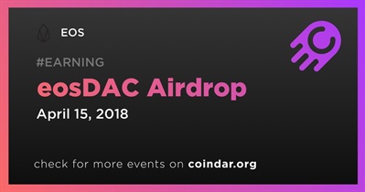 eosDAC Airdrop