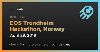 EOS Trondheim Hackathon, Norway