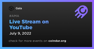 Live Stream on YouTube