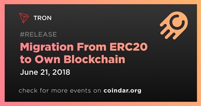 Migration From ERC20 to Own Blockchain