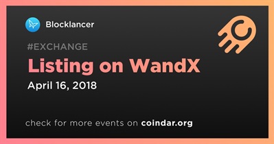 Listing on WandX