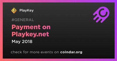 Payment on Playkey.net