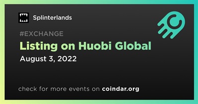 Listing on Huobi Global