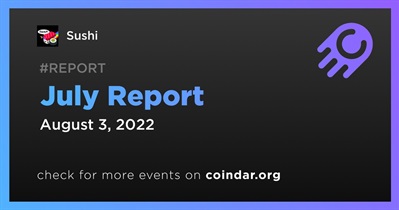 July Report