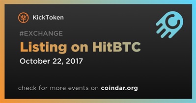 Listing on HitBTC