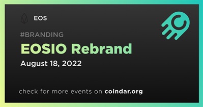 EOSIO Rebrand