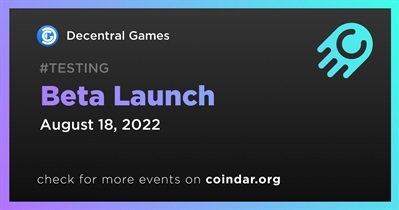 Beta Launch