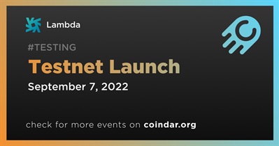 Testnet Launch