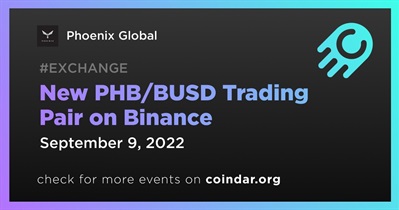 New PHB/BUSD Trading Pair on Binance