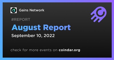 August Report